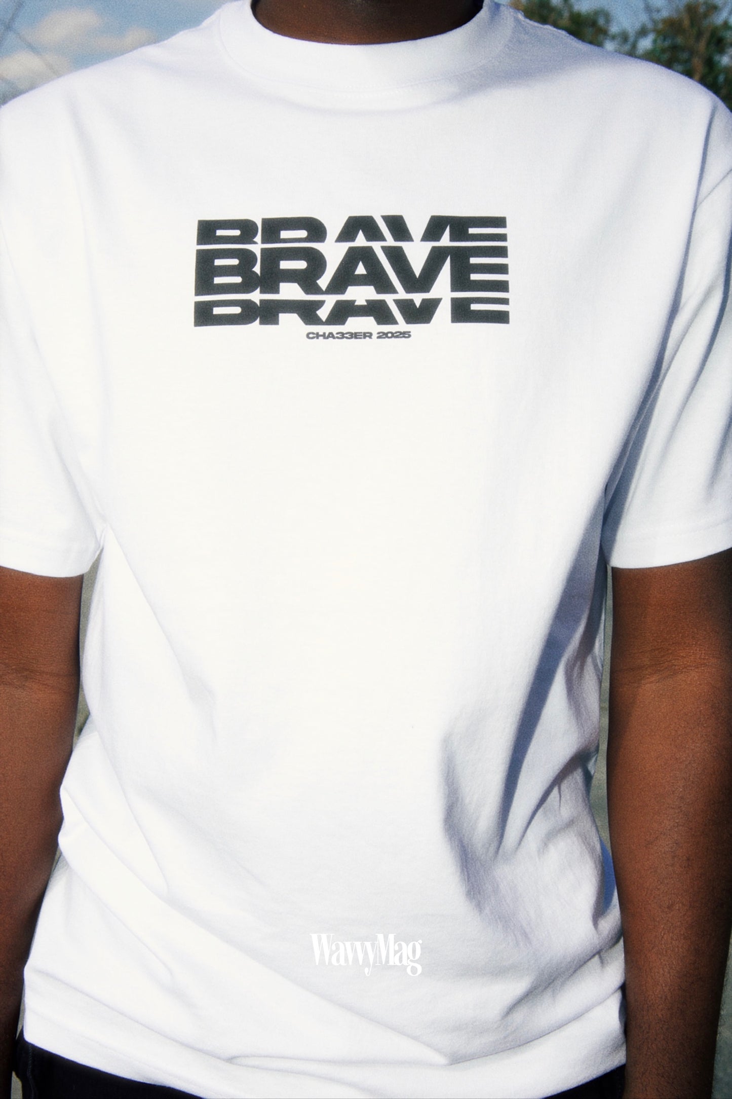 BRAVE TEE WHITE